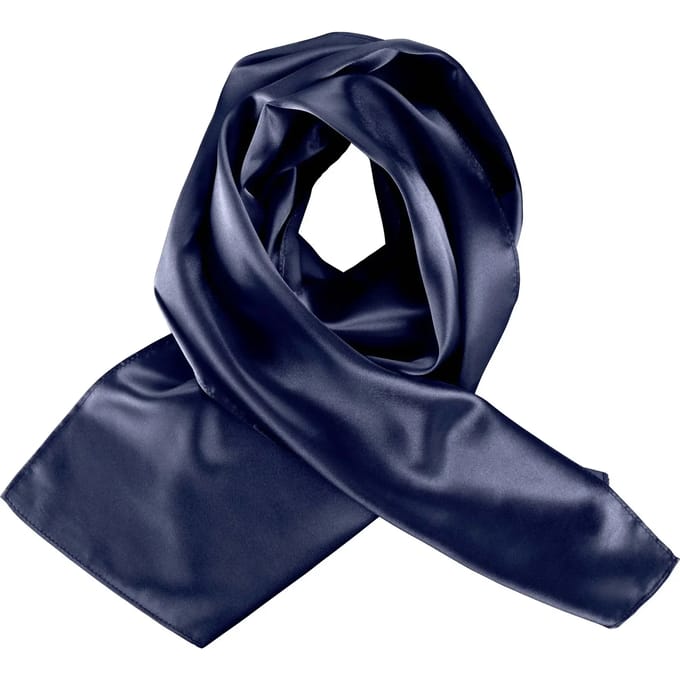 Kariban Satijnen sjaal K861 - Navy - One size
