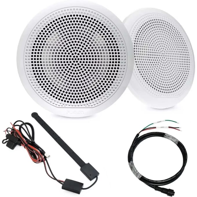 Luidspreker-audiopakket: 1 paar hp el-f653w + fm/dab-antenne + hp-kabel Nova
