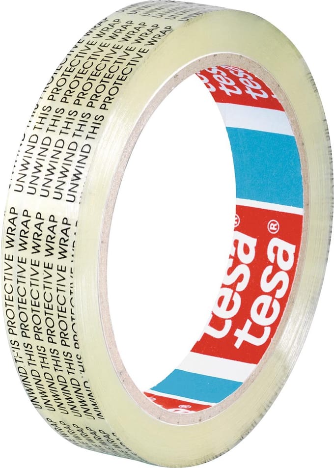Tesa - Dubbelzijdige plakband film 19mmx33m | 6 stuks