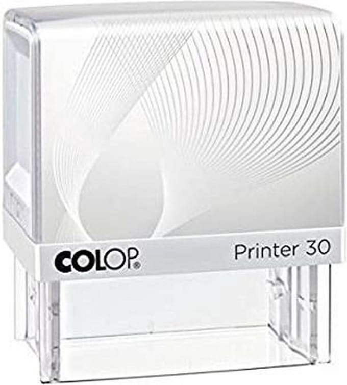 Zegel Colop Printer 30 Wit 18 x 47 mm