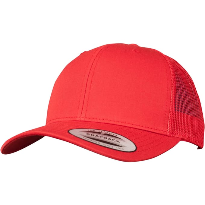 Flexfit Merch Retro Trucker Pet Rood