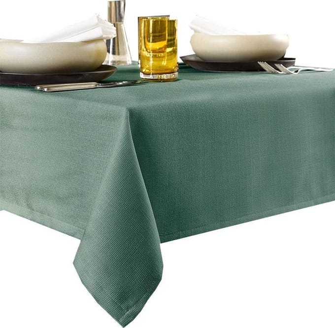 De Witte Lietaer Tafellaken Gibson - 170 Cm - Polyester - Groen
