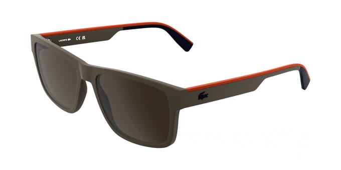 Lacoste L6076S Matte taupe 58/17/145 MAN Zonnebrillen