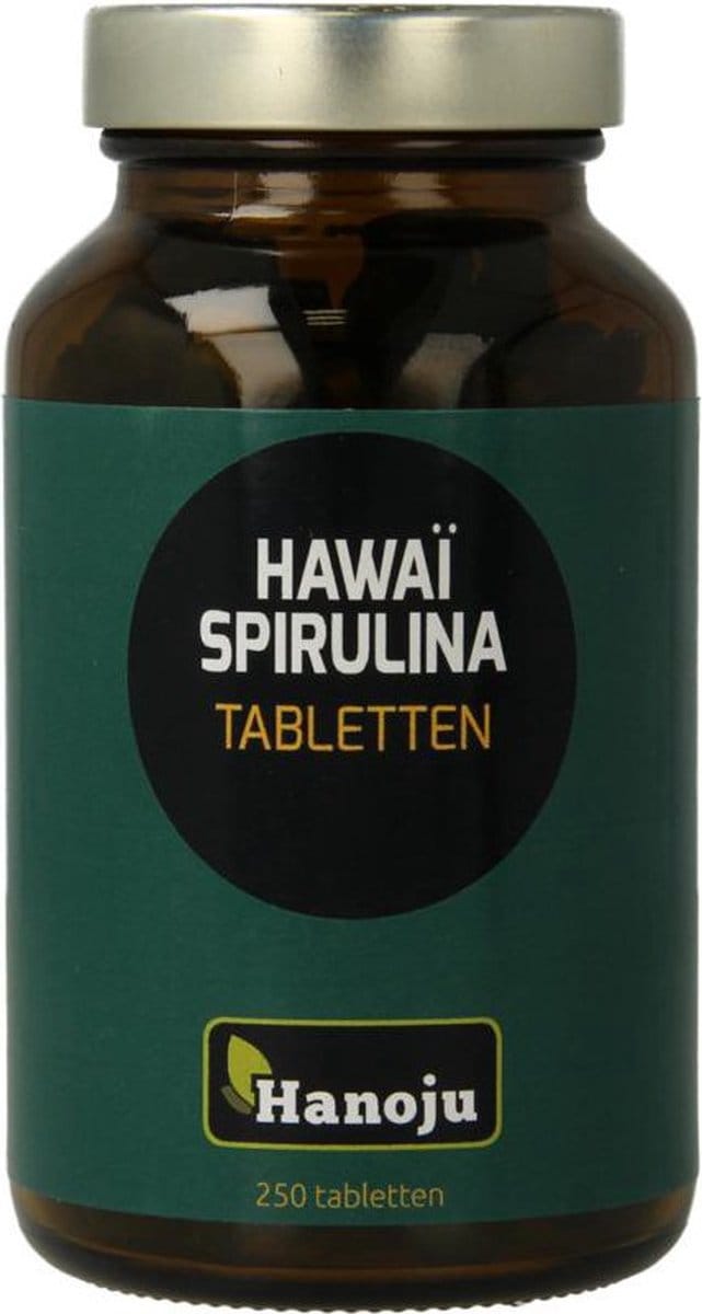 Hanoju Spirulina Hawaiiaans 250 Tabletten