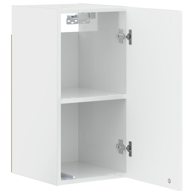 vidaXL - Badkamer - wandkast - ARNHEM - Hoogglans - Wit - 30 - x - 31 - x - 59 - cm