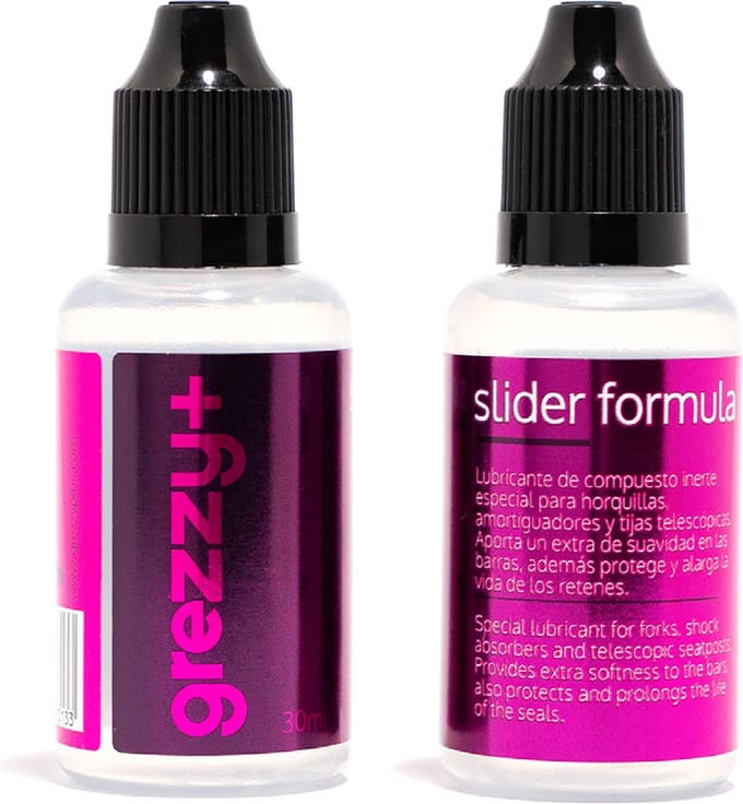 Grezzy+ Slider formula - voorvork smering - demper smering