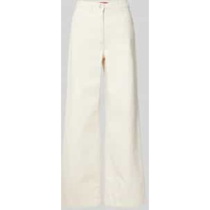 Wide leg jeans in 5-pocketmodel, model 'PARURE'