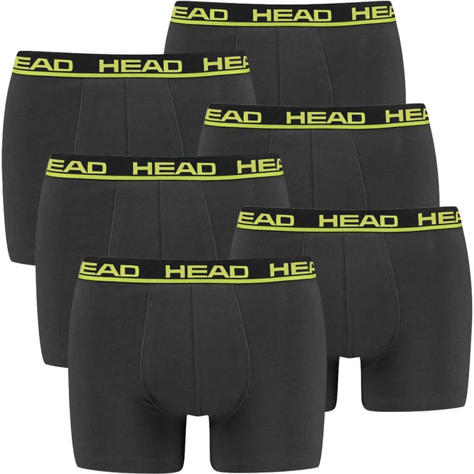 Head Boxershorts Basic Boxer 6P Set van 6