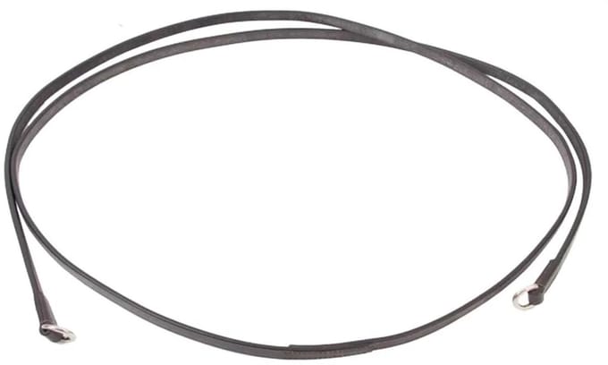 T.de.t Gogue Leather Teugels Zilver Full