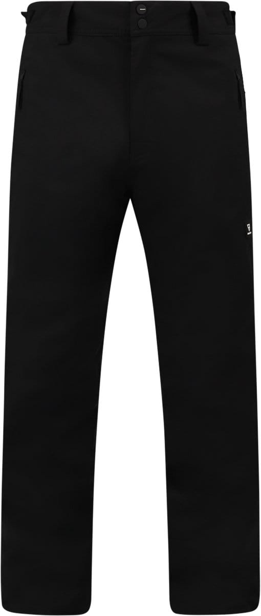Brunotti - Footrail Skibroek Heren - Black - Ski Broek - Fleece Lining - 15K Waterproof - Medium Isolation - L