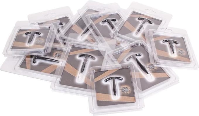 Kiotos X Penis Stick Siliconen met 2 Bolletjes 45 mm lang