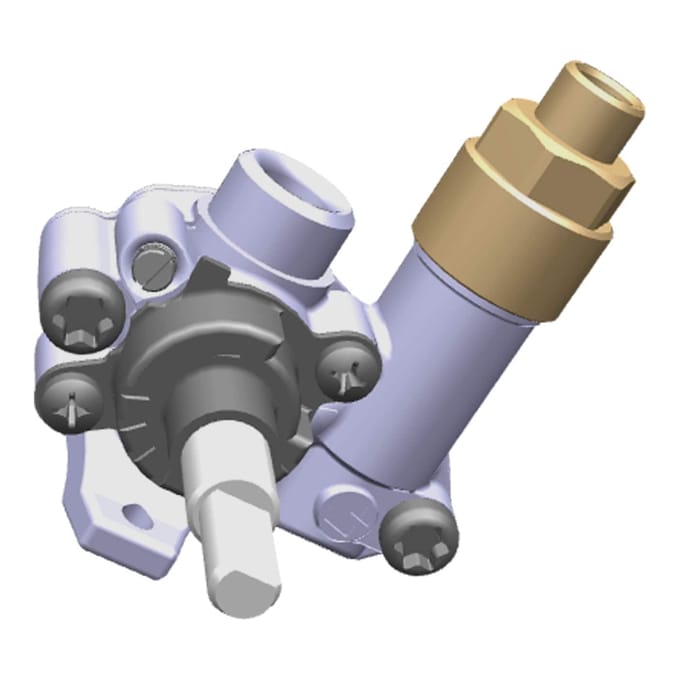AEG gaskraan, secundair , d=0.28 G20-13mbar 140232692016