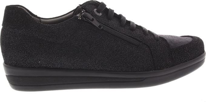 Dames Veterschoenen Xsensible Alia Black Zwart - Maat 4½