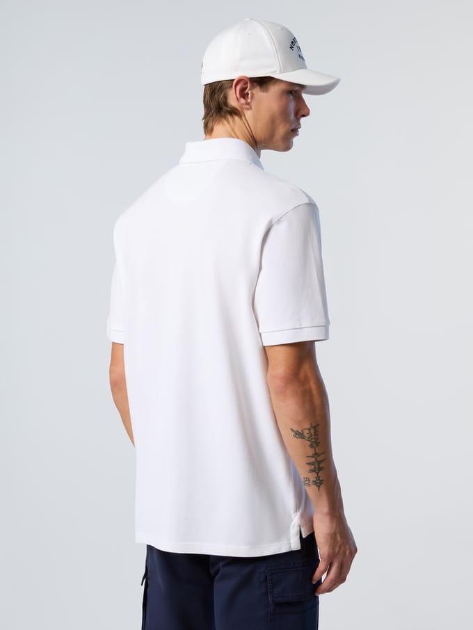 North Sails Polo overhemd Met vintage wassing