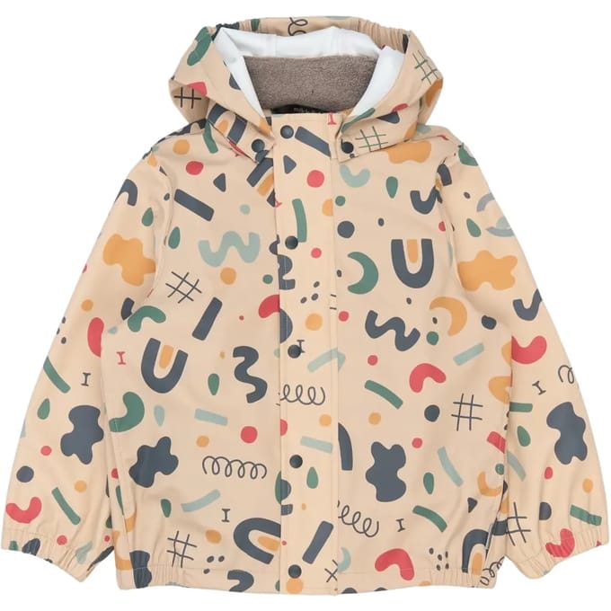 Waterproof PU Jas Kind Mikk-Line AOP