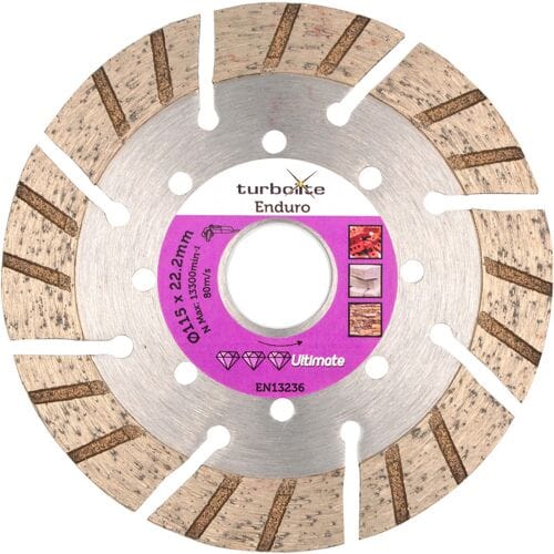 Marcrist Turbolite Ultimate Enduro diamantschijf universeel 115x22,2mm