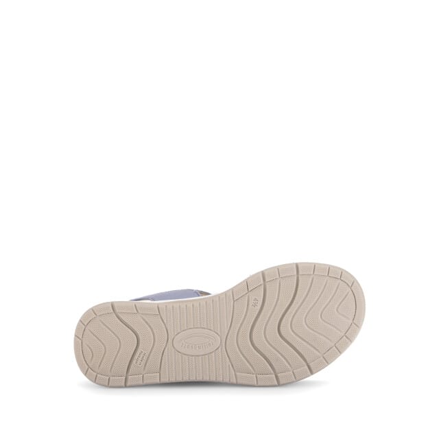 Gabor blauwe dames sandalen met slangenprint