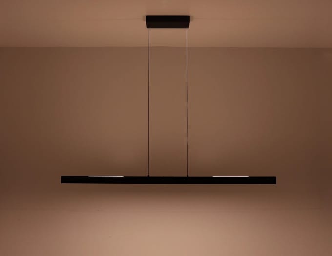 Hanglamp Tindra Zwart 120 cm up & down LED - touchdimmer