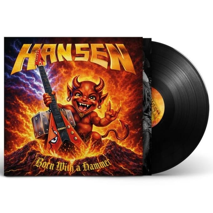 Kai Hansen LP - Born With A Hammer - voor Geen - standaard
