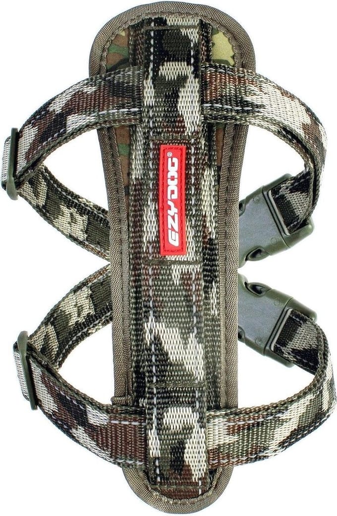EzyDog Chest Plate Hondentuig - Harnas voor Honden - L - Camouflage