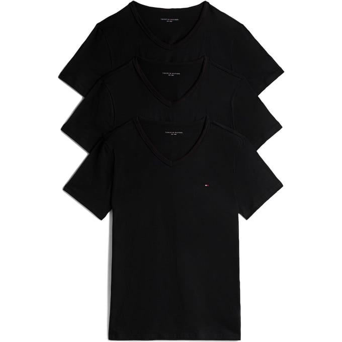 Tommy Hilfiger V-Neck Shirts Heren (3-pack)