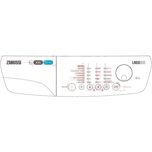 AEG controlepaneel, greeplijst, Zanussi 140006631026
