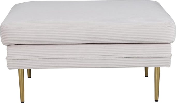 Svea - Tess hocker - rib - beige