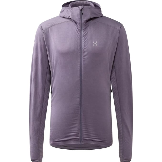 Haglofs L.i.m Mid Multi Ii Fleece Met Volledige Rits Paars L Man