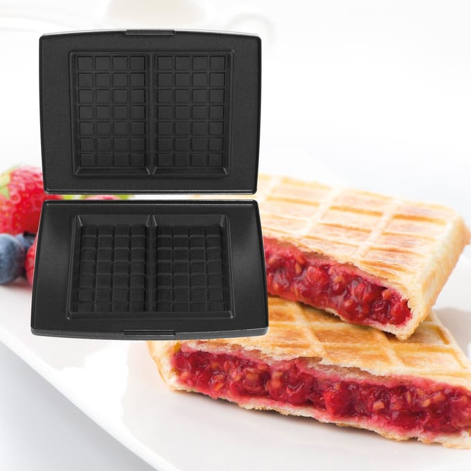 FRITEL Set bakplaten - Gevulde Wafels (zoet & hartig) - EXCLUSIEF TOESTEL