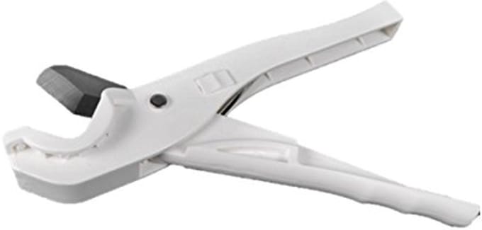 Grote Slang/PVC of PETG Buissnijder - Wit