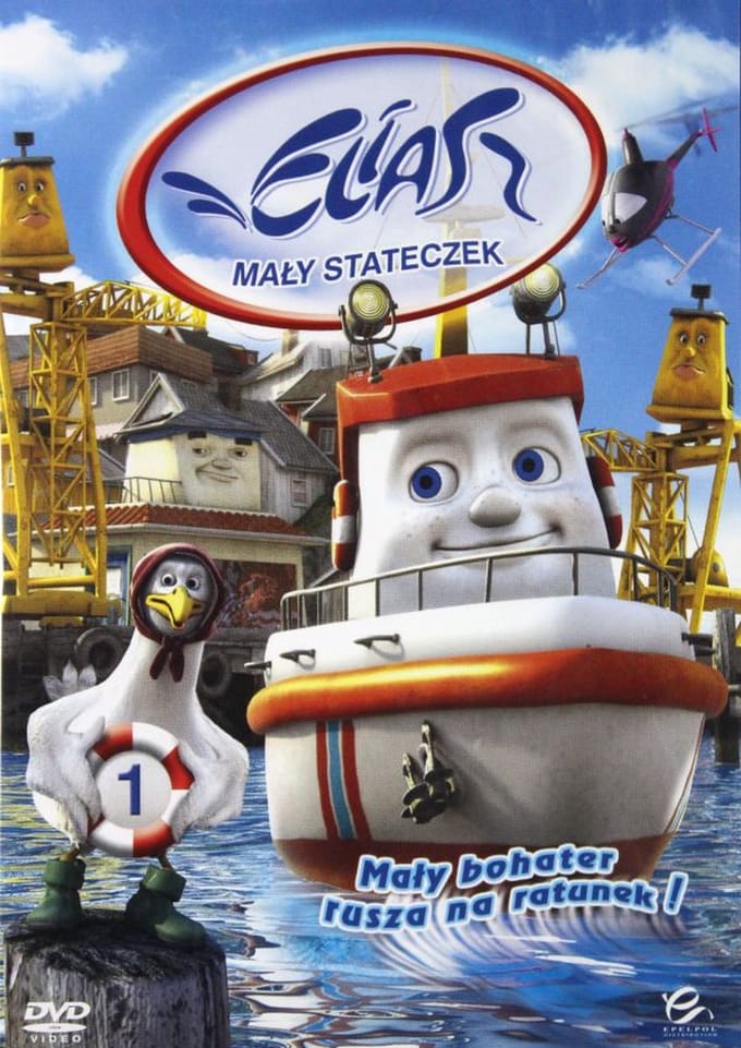 Mały stateczek Eliasz 1 [DVD]