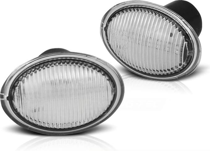 Zijkant knipperlichten FIAT 500 07-/ FORD KA 08-/ LANCIA YPSILON 04- WIT LED