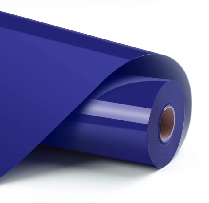 Heat Transfer Vinyl Basic - Royal Blue - 30.5 x 180 cm