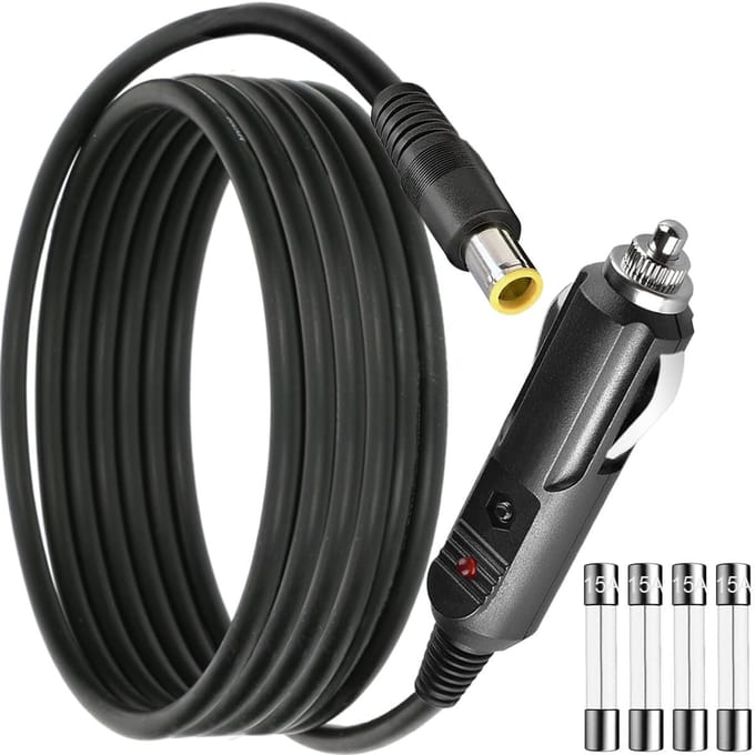 Cosensi - 12V DC Auto Sigarettenaansteker Kabel (1,5M)