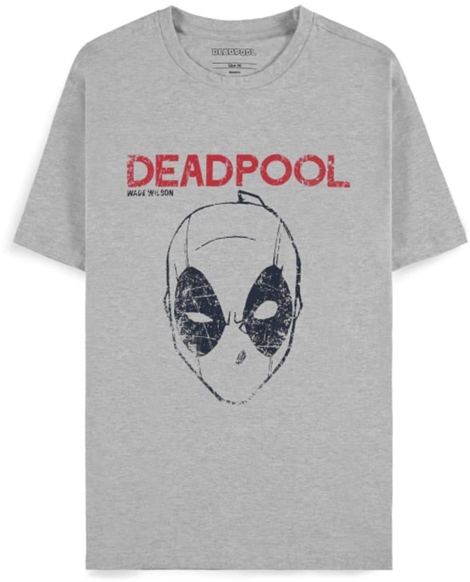 Marvel - Deadpool Heren Tshirt - XL - Grijs