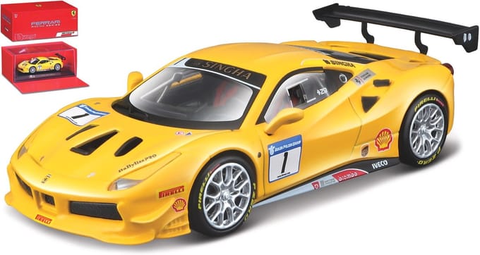 Ferrari 488 Challenge #1 Geel