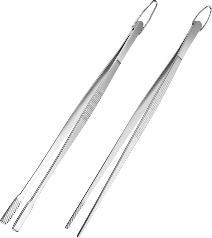 Keukentang RVS 30 cm - Voedselveilig en Hittebestendig - Set van 2