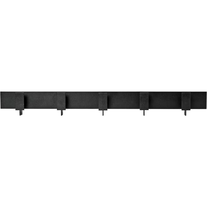 Ferm Living Wandkapstok - zwart