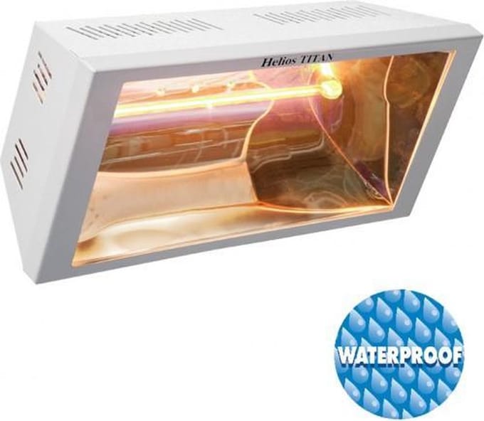 Industriële korte golf straler Helios TITAN EHT 15 1500 Watt
