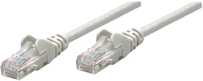 Intellinet- 736992 - 0.25m - Cat6A - netwerkkabel - 0,25 m- S/FTP - (S-STP) - Grijs