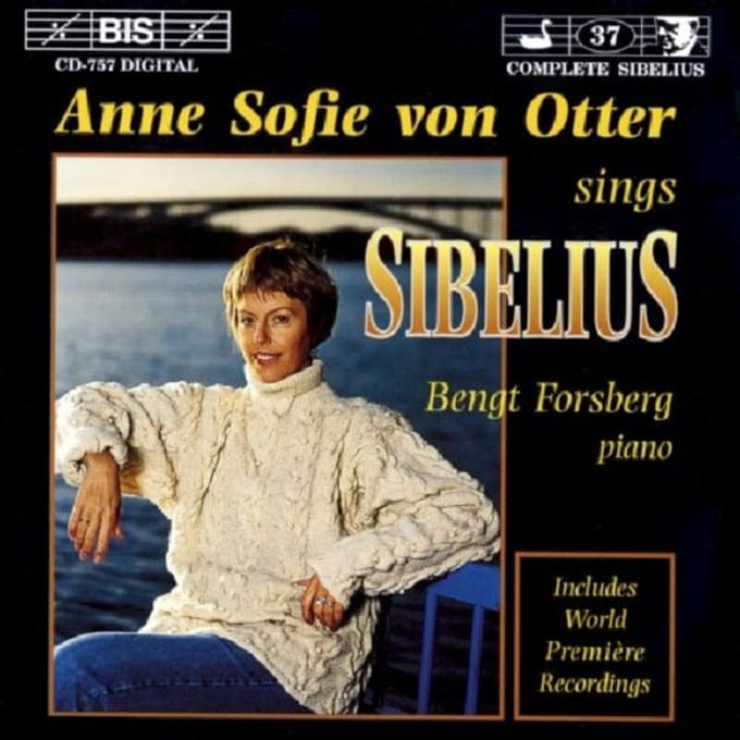 Anne Sofie Von Otter - Sibelius: (Compl.Ed. 37), Seven Runeberg Song (CD)