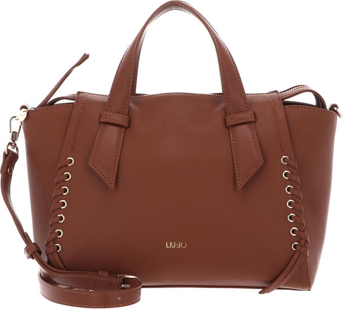LIU JO Handtas Schoudertas Onawa Boston Bag Deer Lichtbruin