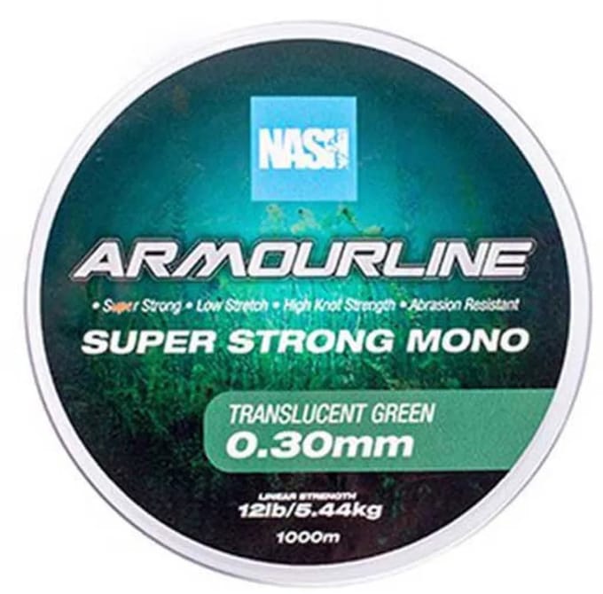 Nash Baseline 1000 M Monofilament Transparant 0.300 mm