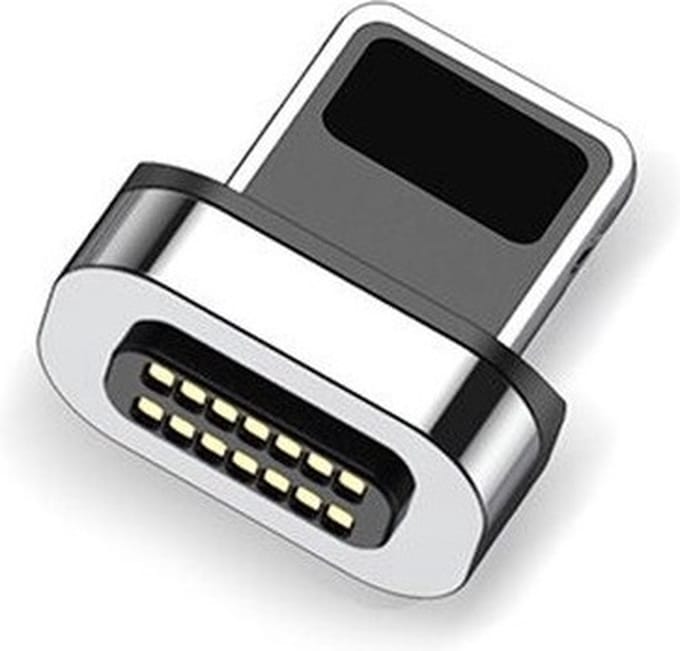 DrPhone ECHO2 - Magnetisch Bitje (PLUG) - Lightning Losse Magnetische koppelstuk - Geschikt voor Lightning Apparaten