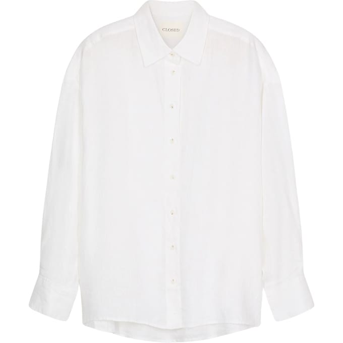 Closed Cape Shirt Blouses Wit C94619-29a-22