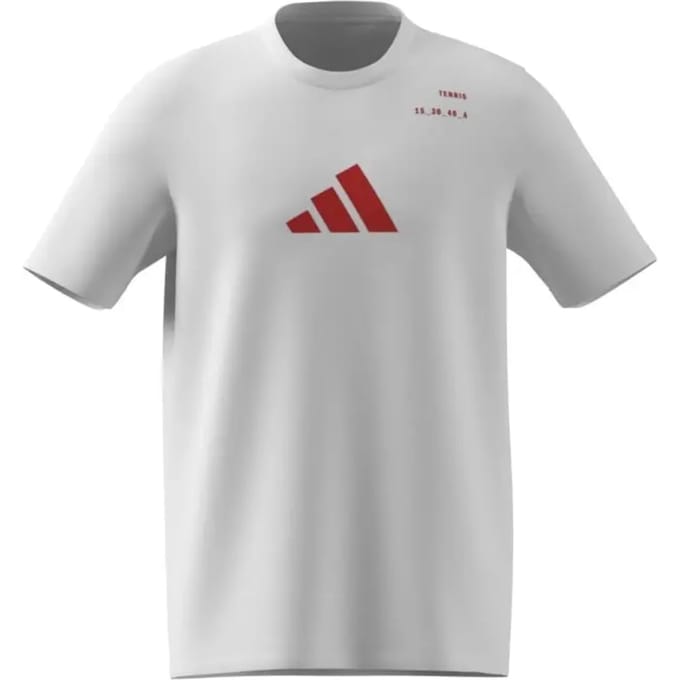 adidas Category Graphic T-shirt Heren-wit