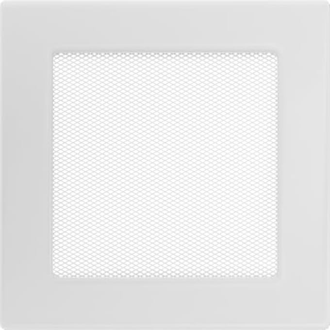Open haard rooster 17x17 - Wit haardaccessoire