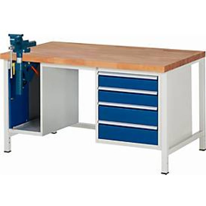 Werkbank Serie 8185, B 1500 x D 900 x H 840 mm