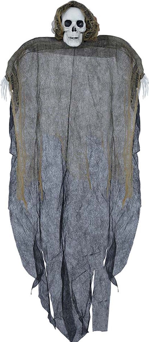 Fiestas Guirca - Hangend Skelet grijs (120 cm)