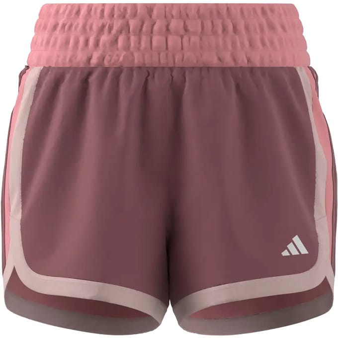 Adidas Pacer Woven Colorblock Korte Broek Roze S Vrouw